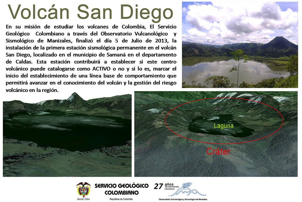 NUESTRA LAGUNA DE SAN DIEGO, ES EN REALIDAD UN VOLC�N