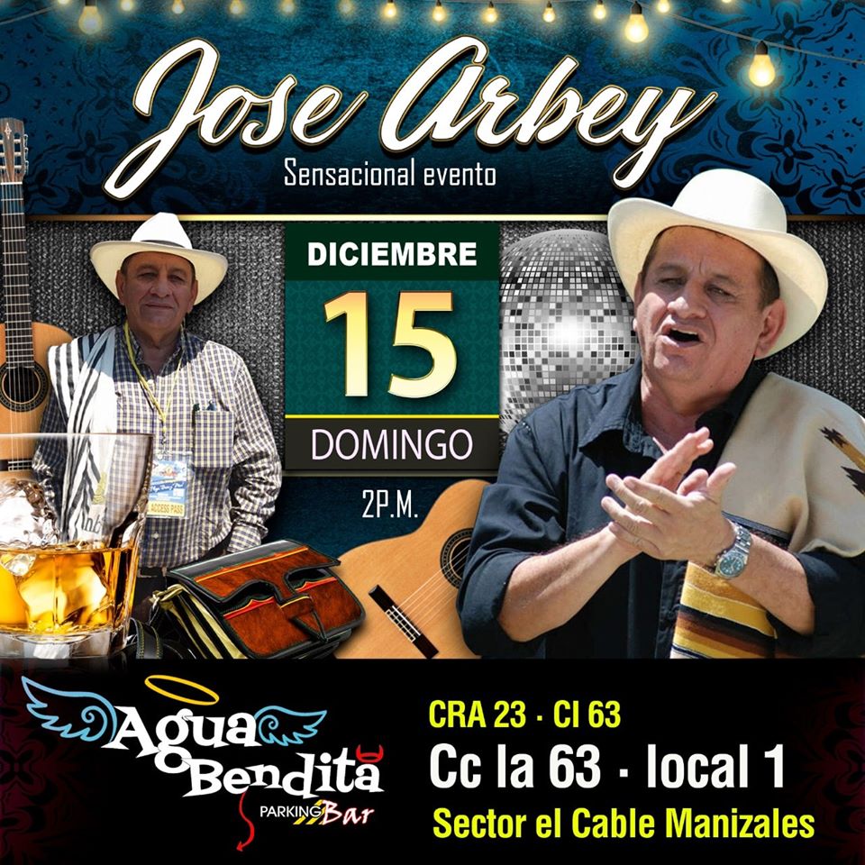 JOSE ARBEY EN MANIZALES
