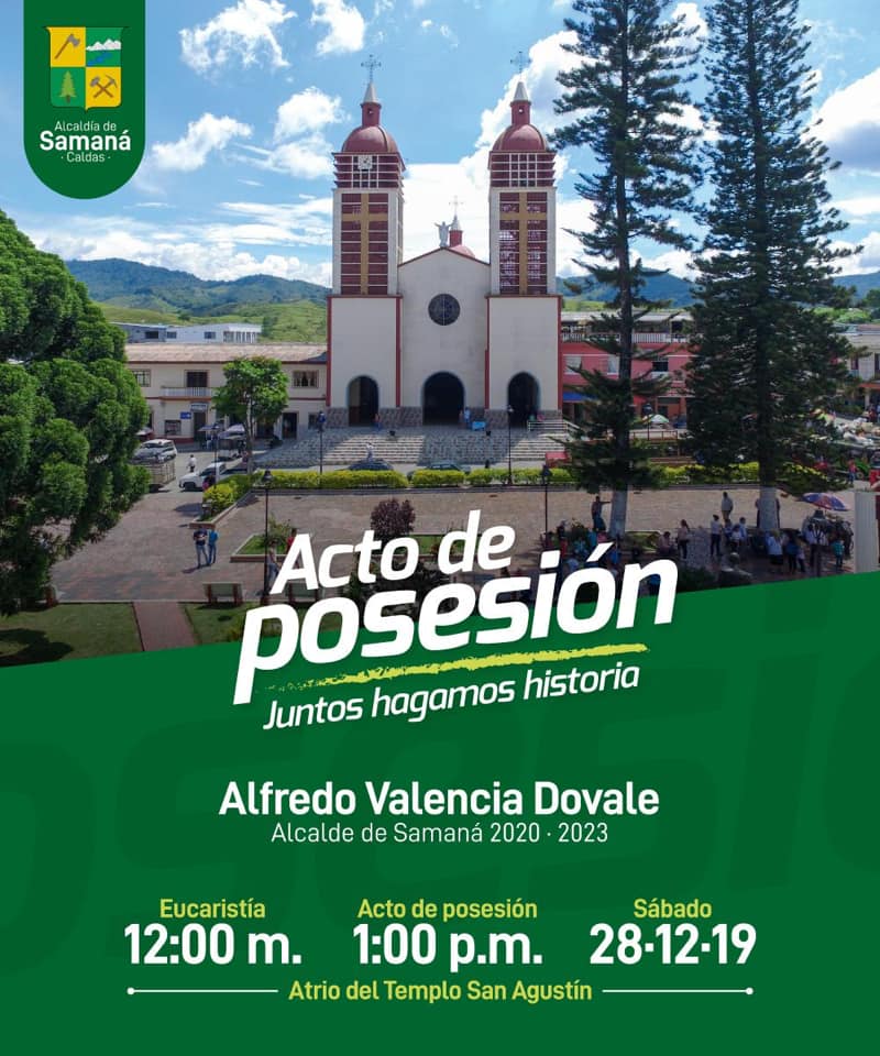 ACTO POSESI�N ALCALDE ALFREDO VALENCIA DOVALE