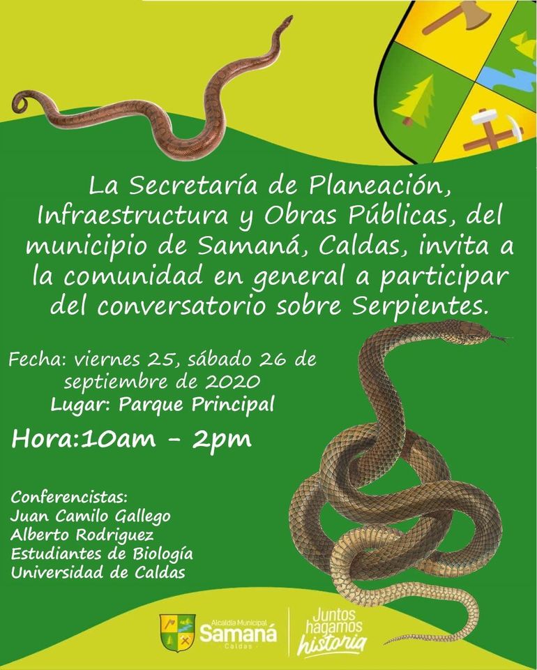 CONVERSATORIO SOBRE SERPIENTES