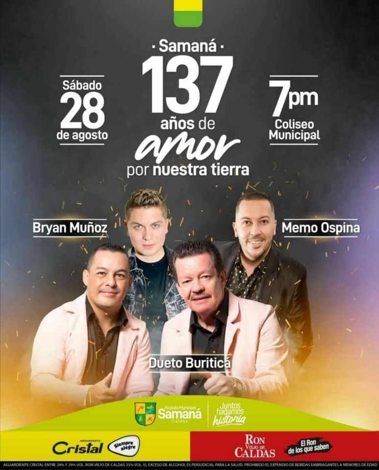 137 A�OS DE FUNDACI�N DE NUESTRO MUNICIPIO